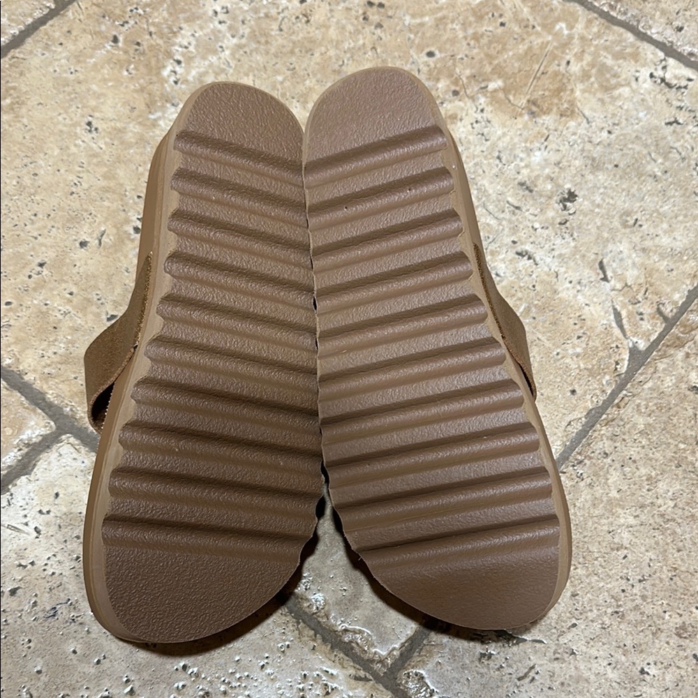 Reef Bronze Platform Sandals - Picture 3 of 3